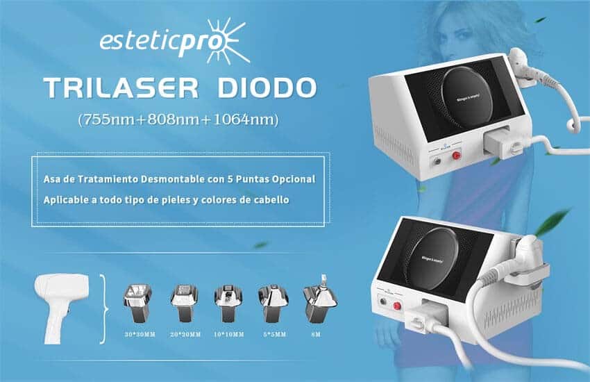 Maquina Depilación Laser de Diodo SHR 808N